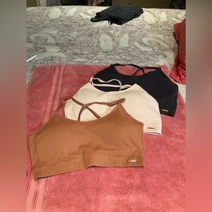 Danskin lot of 3 NWOT sports bras / bralettes